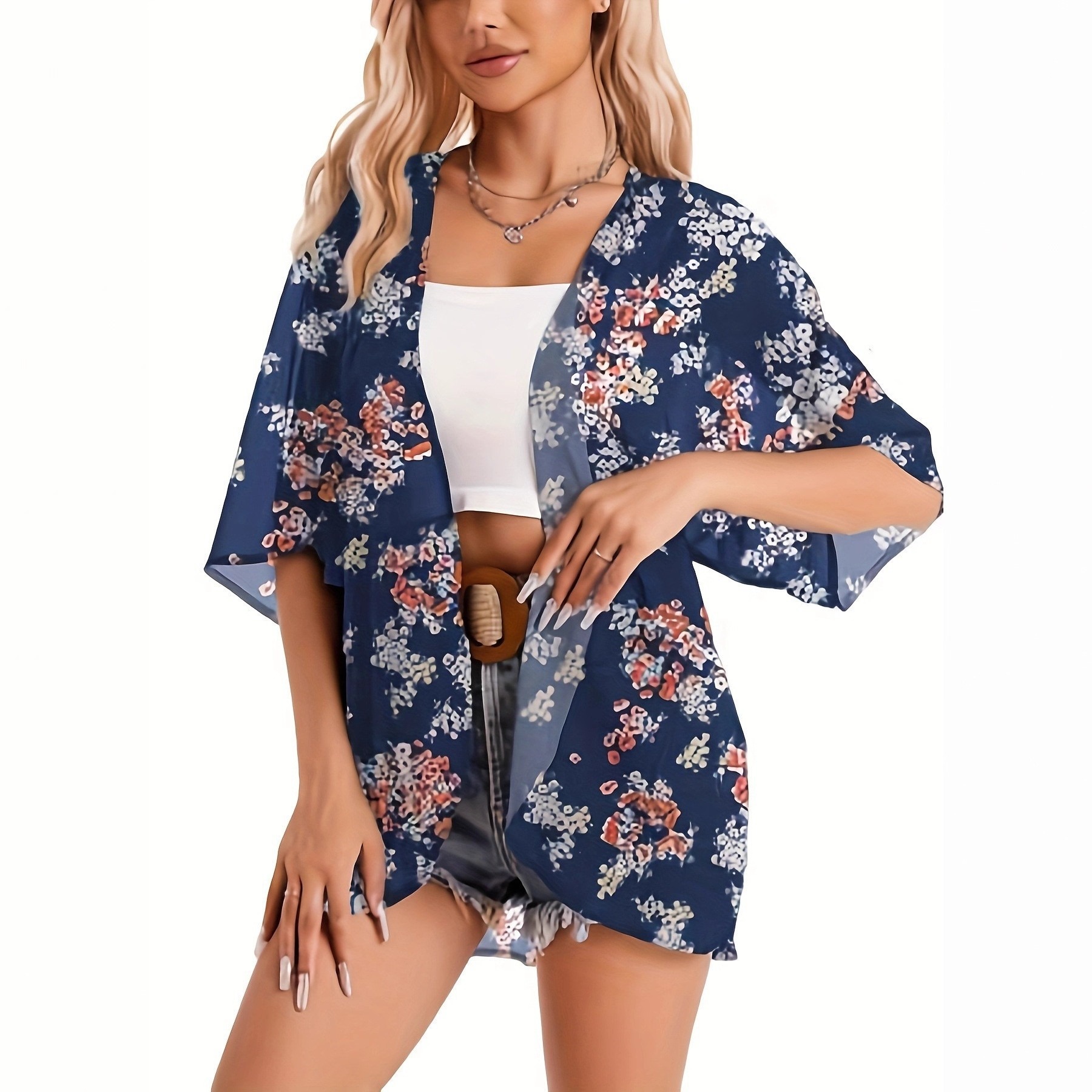 Swimsuit Woman 2025 Kimono Car – обзор и цена Kimono Sheer Floral