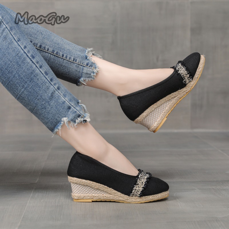Women's Espadrille Wedges Shoe – обзор и цена Wedge Espadrille Women