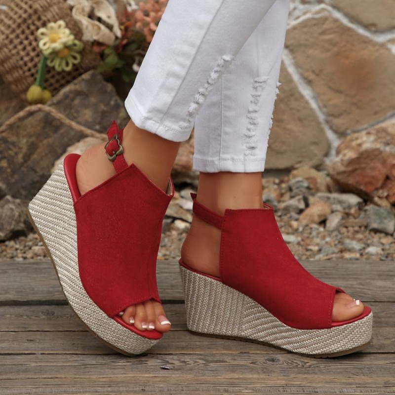 Women Sandals Summer Wedge Pla – обзор и цена Wedge Espadrille Women