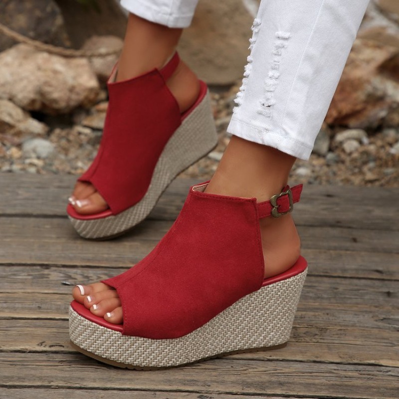 Women Sandals Summer Wedge Pla – обзор и цена Wedge Espadrille Women