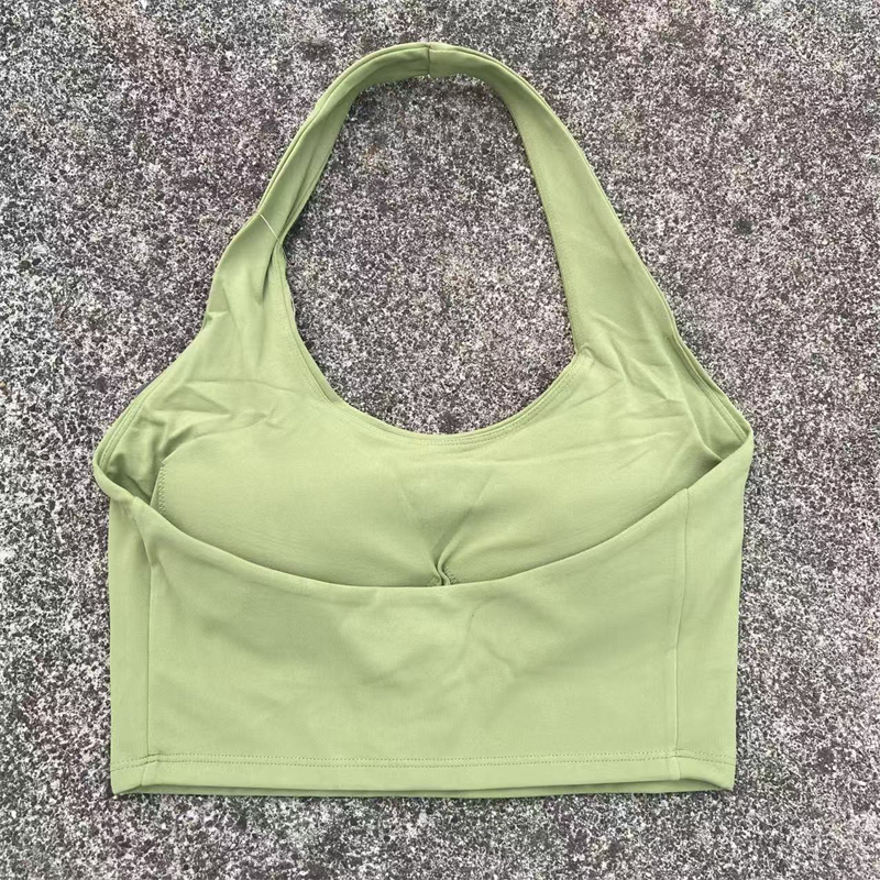 Halter Neck Sports Bra Women G – обзор и цена Bralette Triangle Set