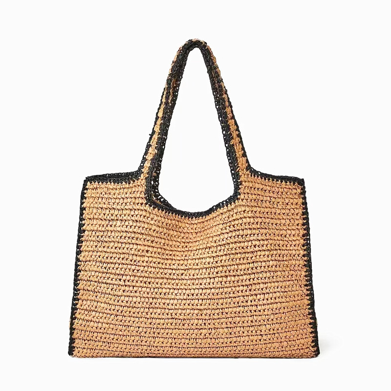 Straw Woven Tote Bags for Wome – обзор и цена Crochet Bag Raffia
