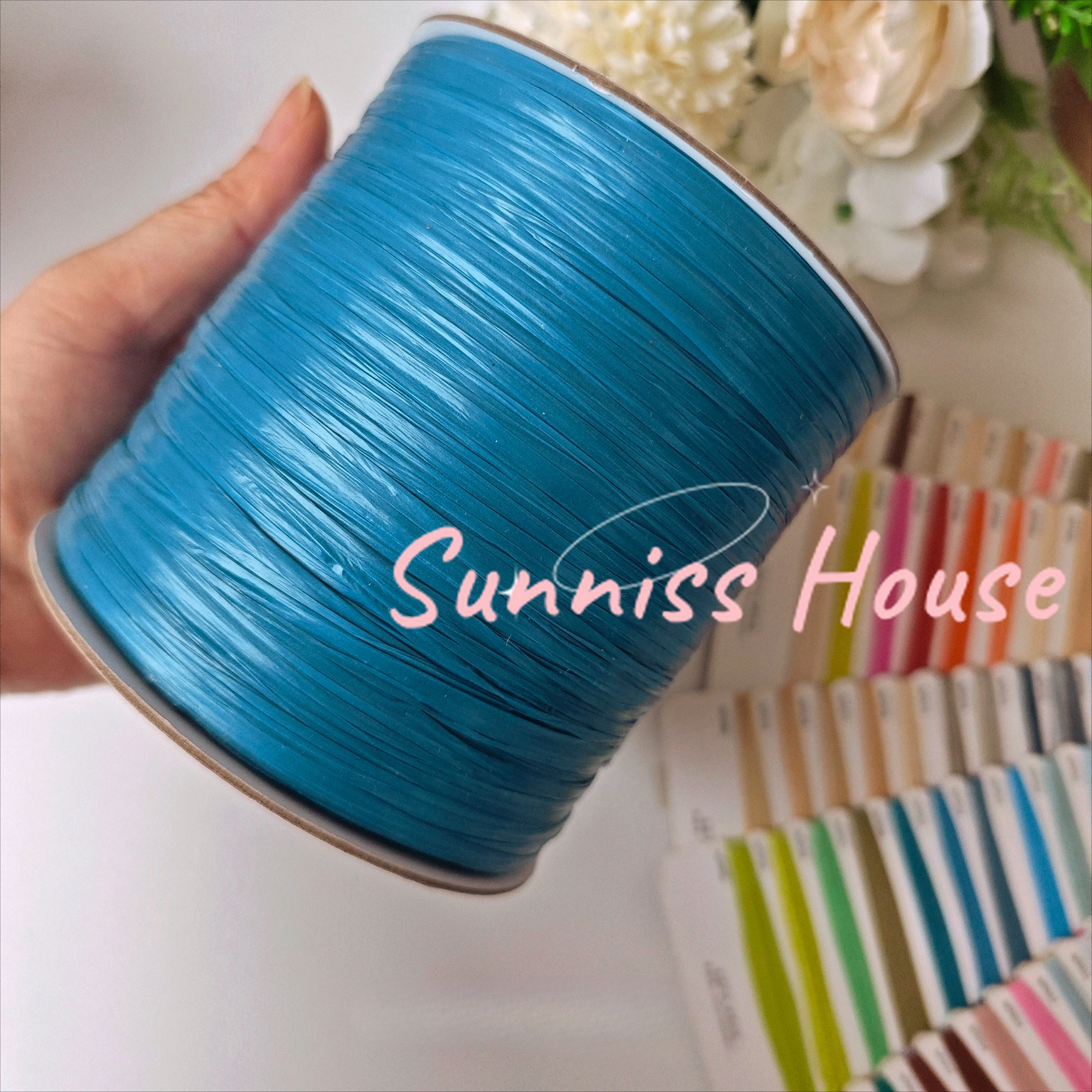600M Matte Raffia Yarn，330g Ar – обзор и цена Crochet Bag Raffia