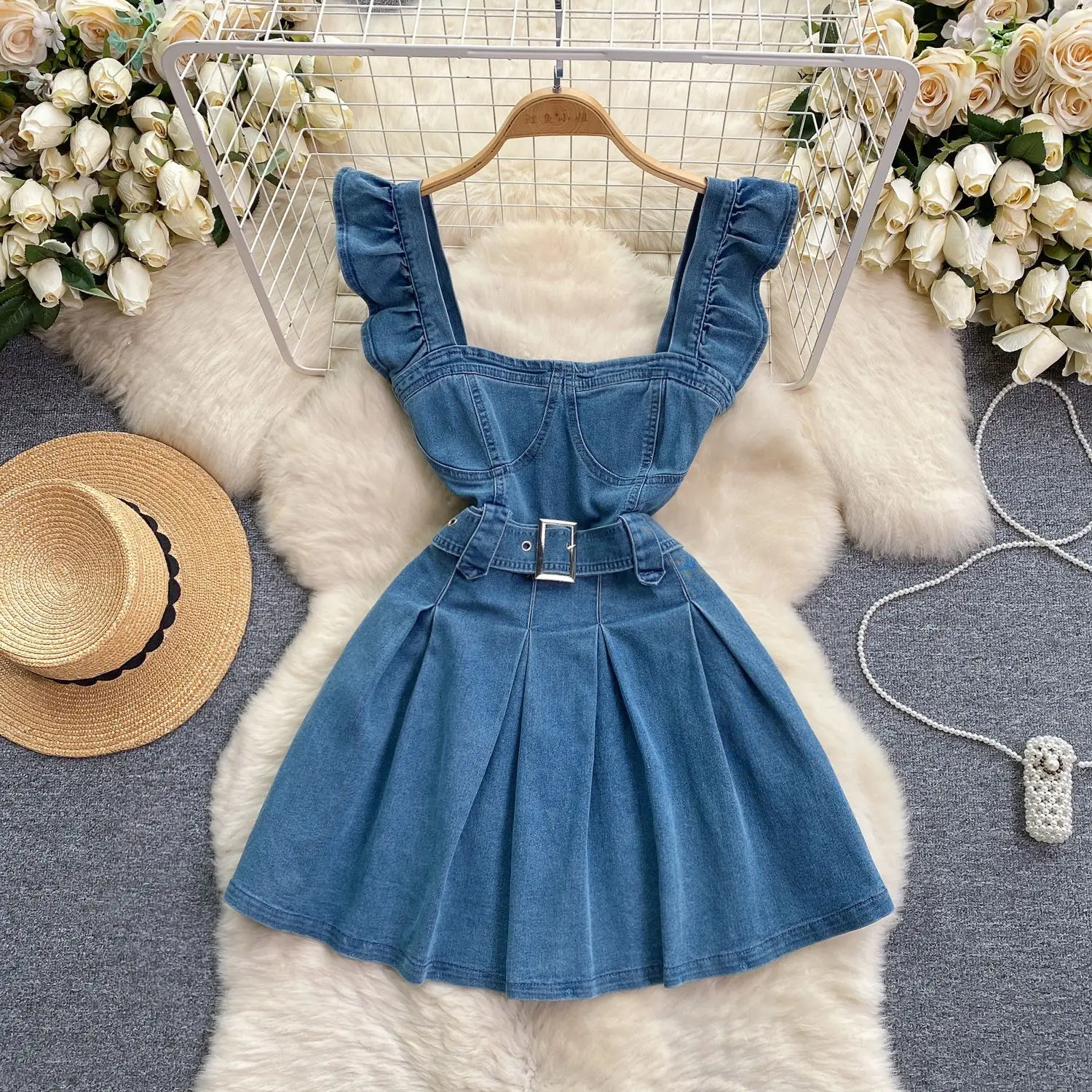Korean Version of The College  – обзор и цена Maxi Dress Halter