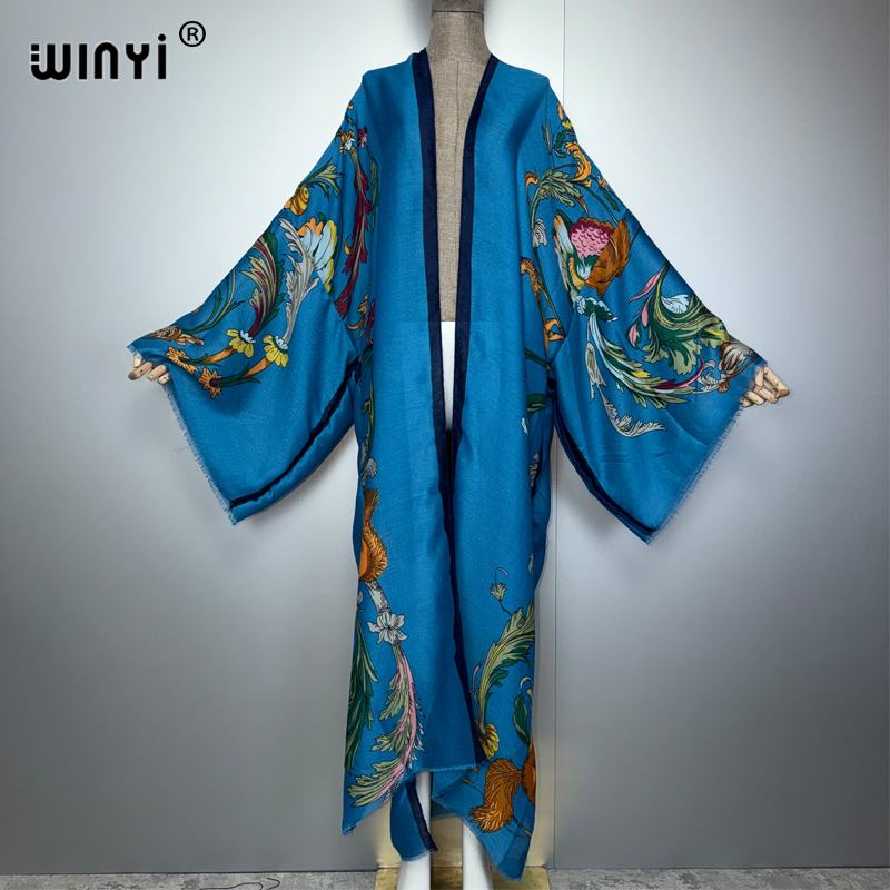 WINYI Africa boho kimono maxi  – обзор и цена Cover Up Kaftan