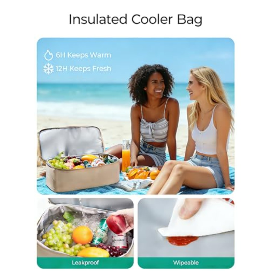 BAGSMART Beach Bag for Women M – обзор и цена Tote Bag Beach