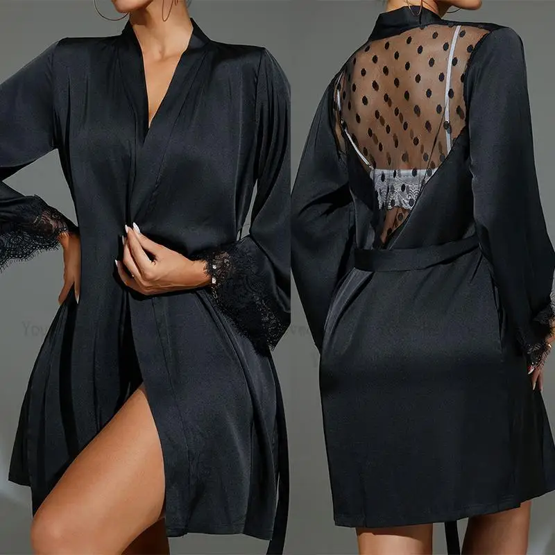 Short Kimono Black Sheer Mesh  – обзор и цена Kimono Sheer Floral