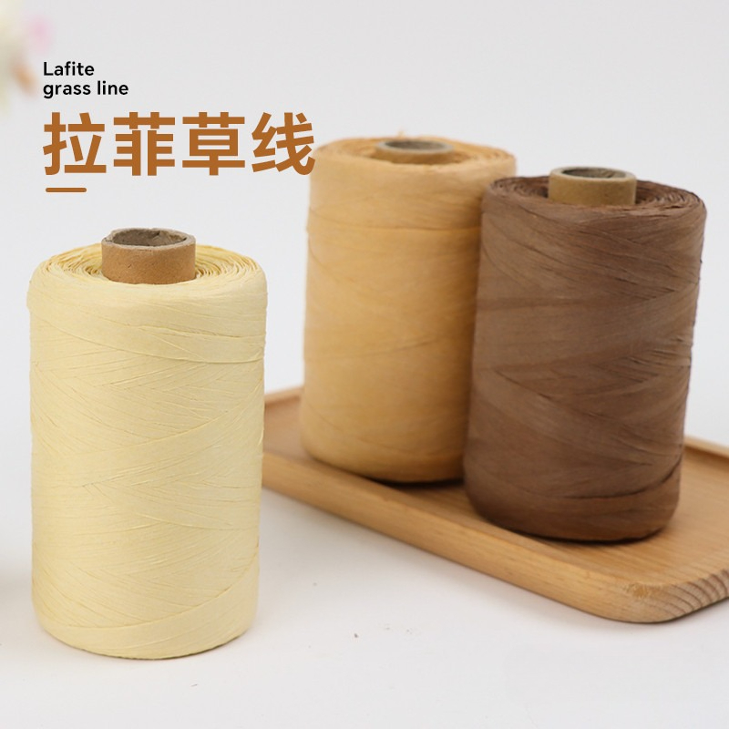 300m/150m Natural Paper Raffia – обзор и цена Crochet Bag Raffia