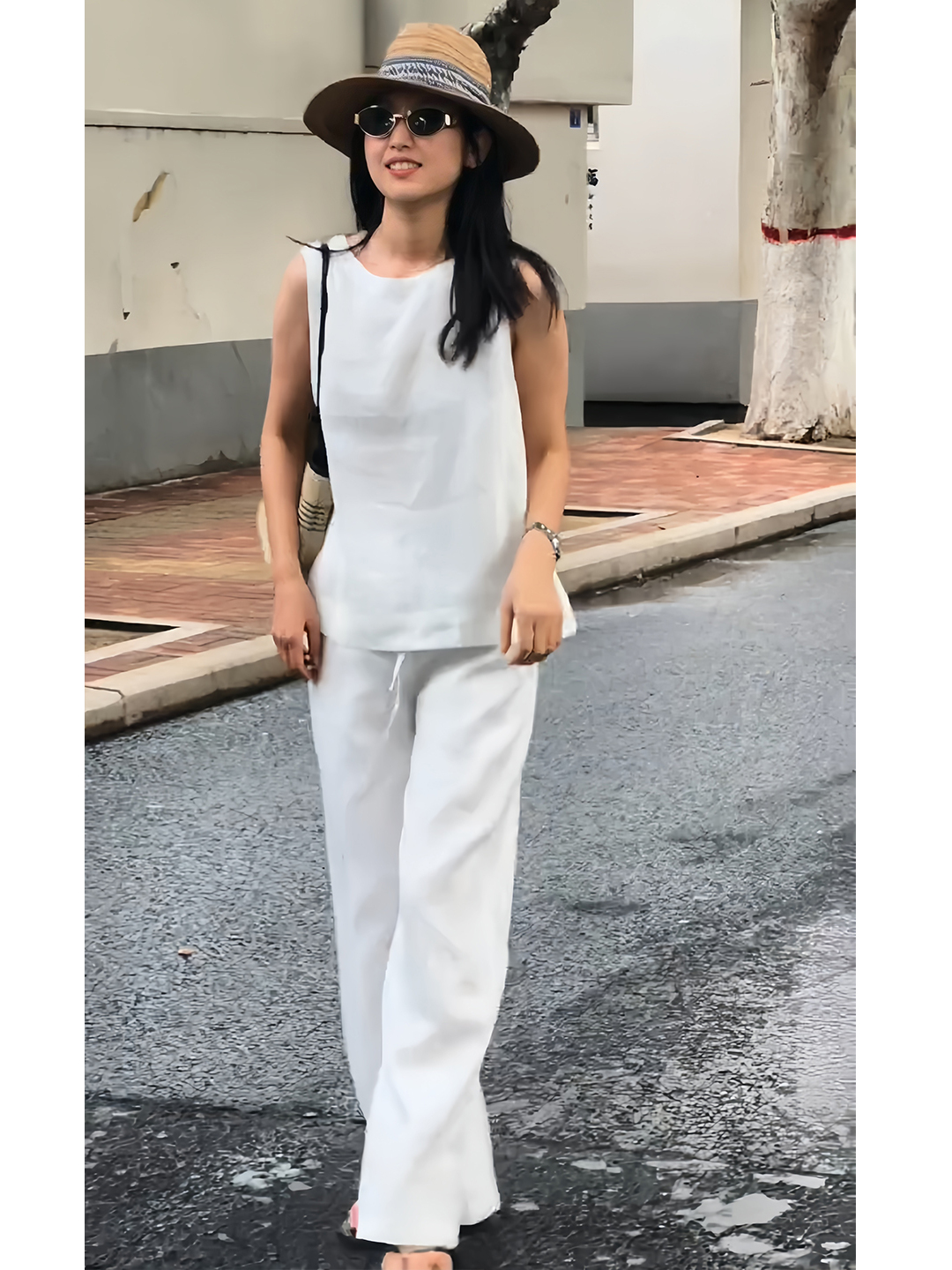 Fashionable White Cotton Linen – обзор и цена Linen Pant Wide