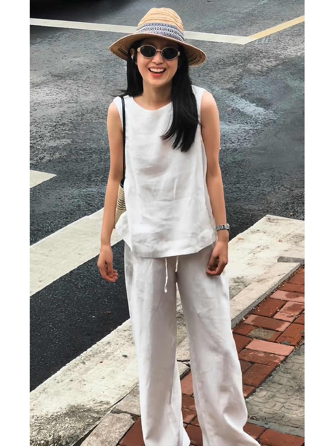 Fashionable White Cotton Linen – обзор и цена Linen Pant Wide