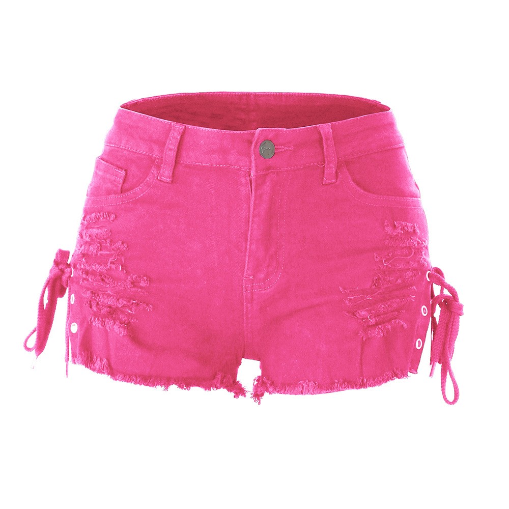 Y2k Women's Shorts Low Rise Mi – обзор и цена Shorts Denim Frayed