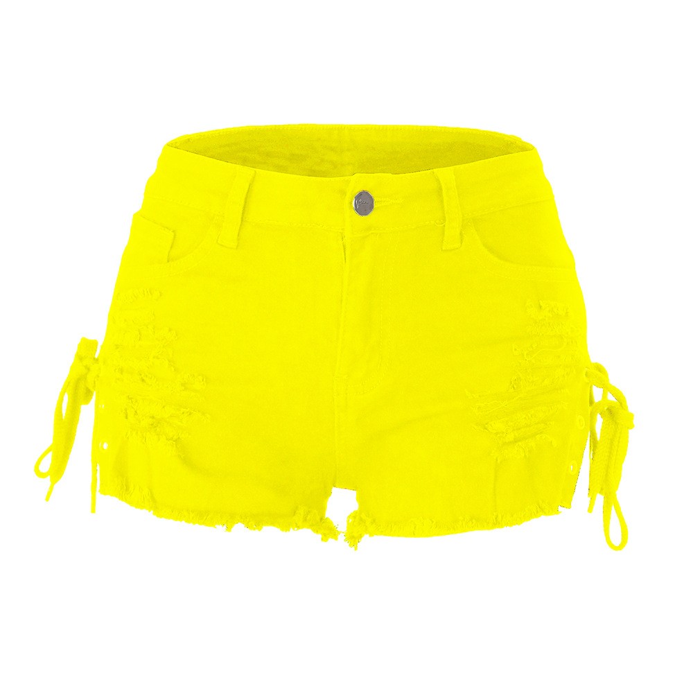 Y2k Women's Shorts Low Rise Mi – обзор и цена Shorts Denim Frayed