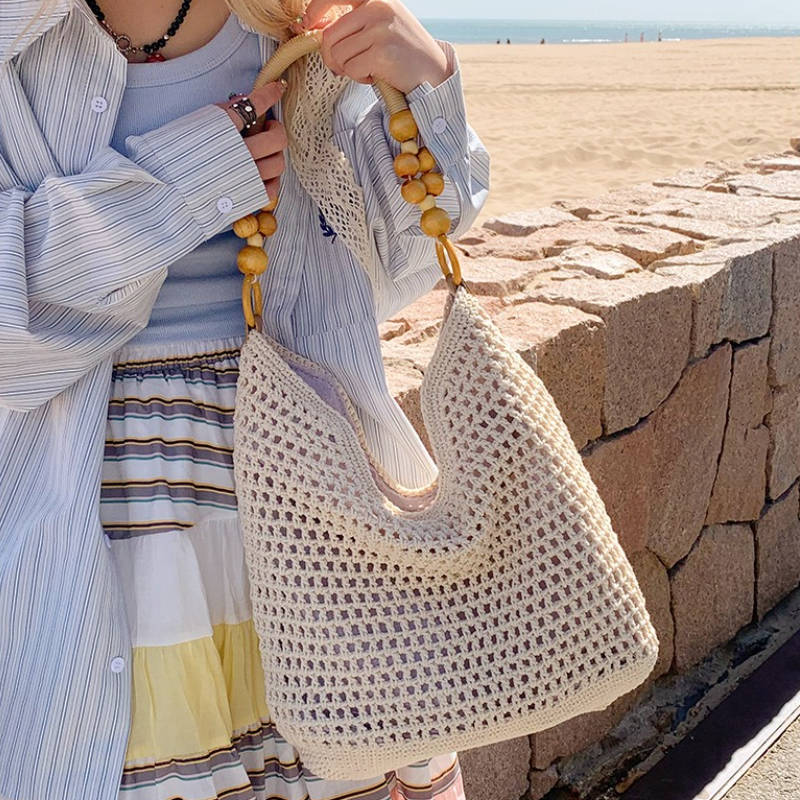 Fashion Crochet Bags for Women – обзор и цена Crochet Bag Raffia