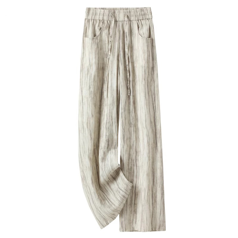 Tie-Dye Ice Silk Cotton Linen  – обзор и цена Linen Pant Wide