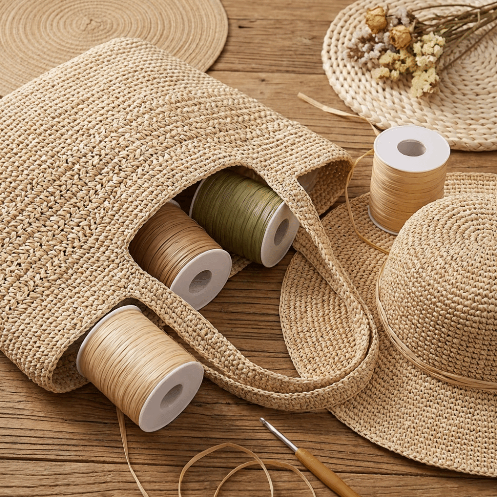 Premium Quality 120M Per Roll  – обзор и цена Crochet Bag Raffia