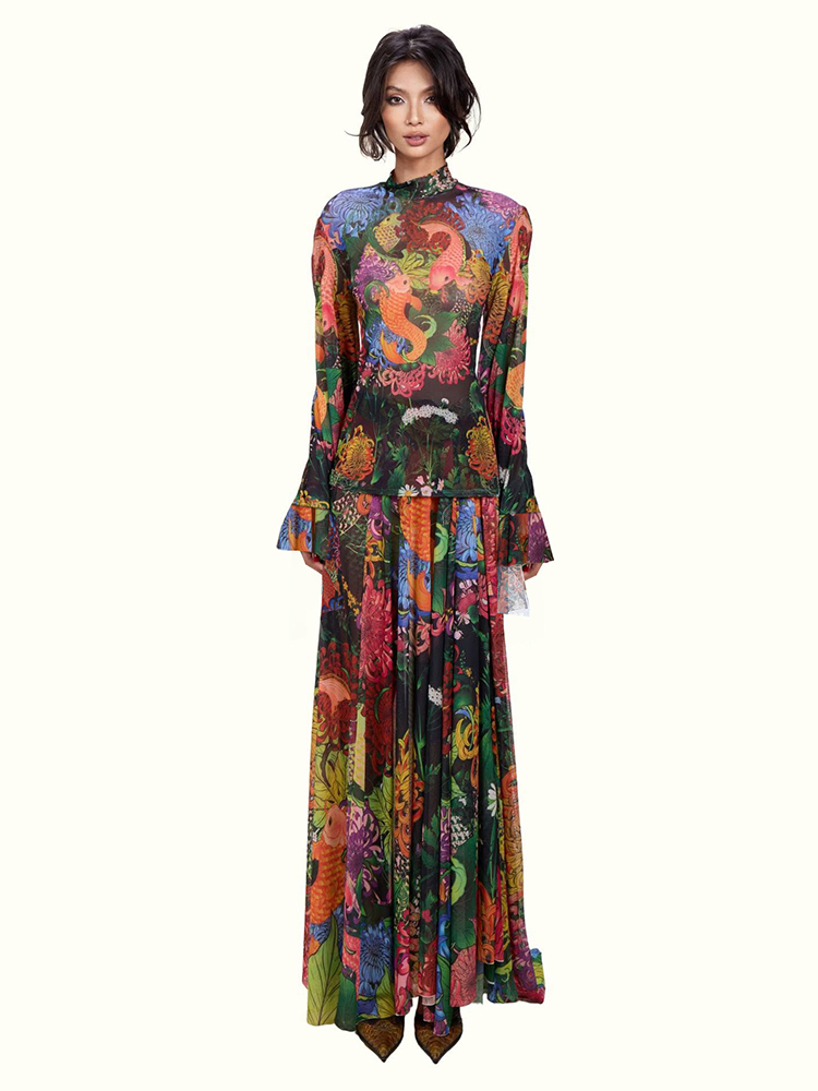 Weird Puss Colorful Floral Pri – обзор и цена Romper Floral Print