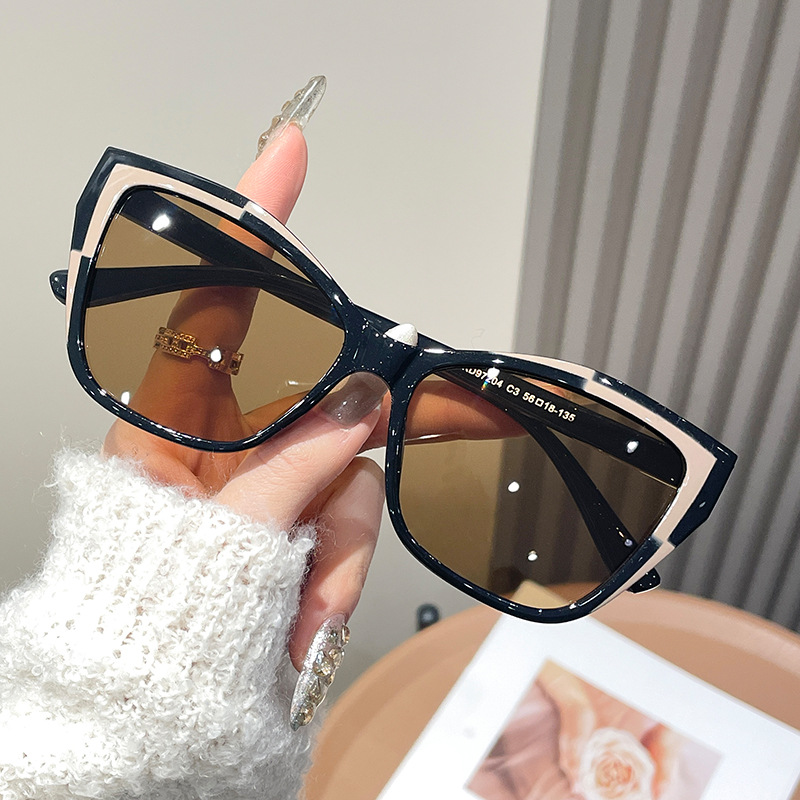 Women Color Block Cat Eye Eyeg – обзор и цена Sunglasses Cat Eye