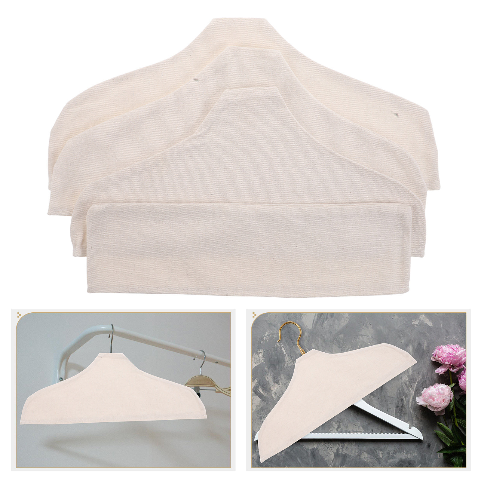 4pcs Anti Slip Hanger Cover Co – обзор и цена Linen Dress Wrap
