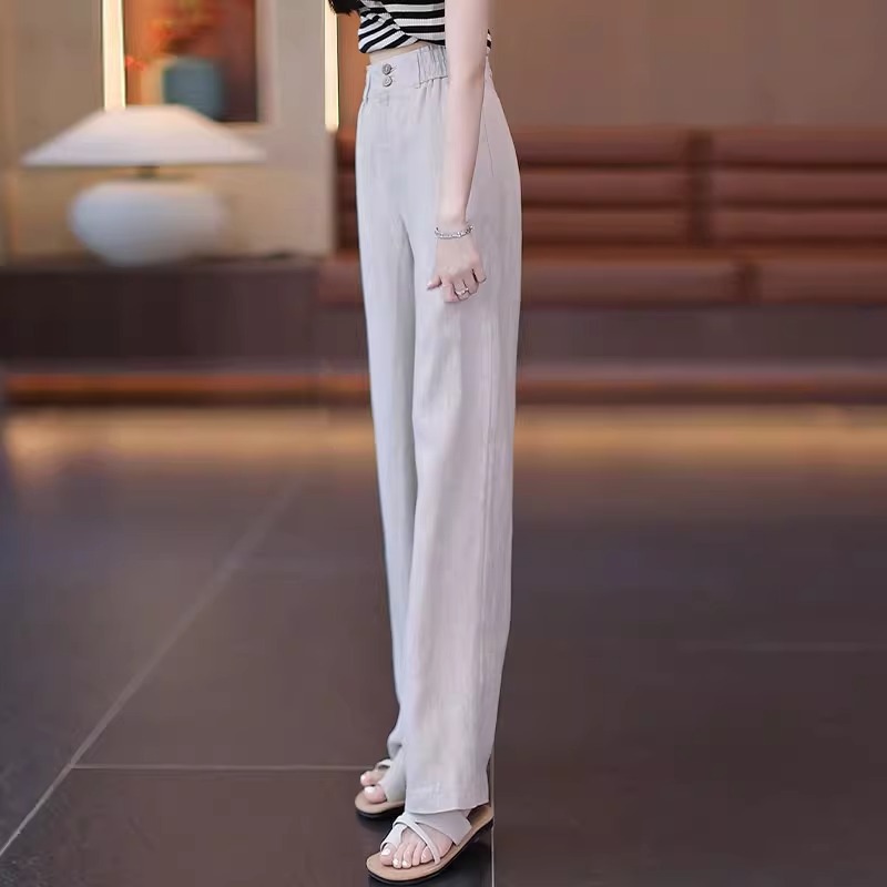 Summer Cool Linen Straight Pan – обзор и цена Linen Pant Wide