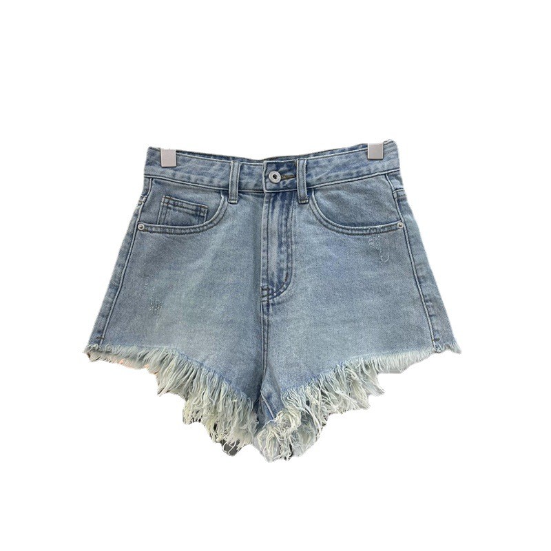 Summer Women's Clothing Casual – обзор и цена Shorts Denim Frayed
