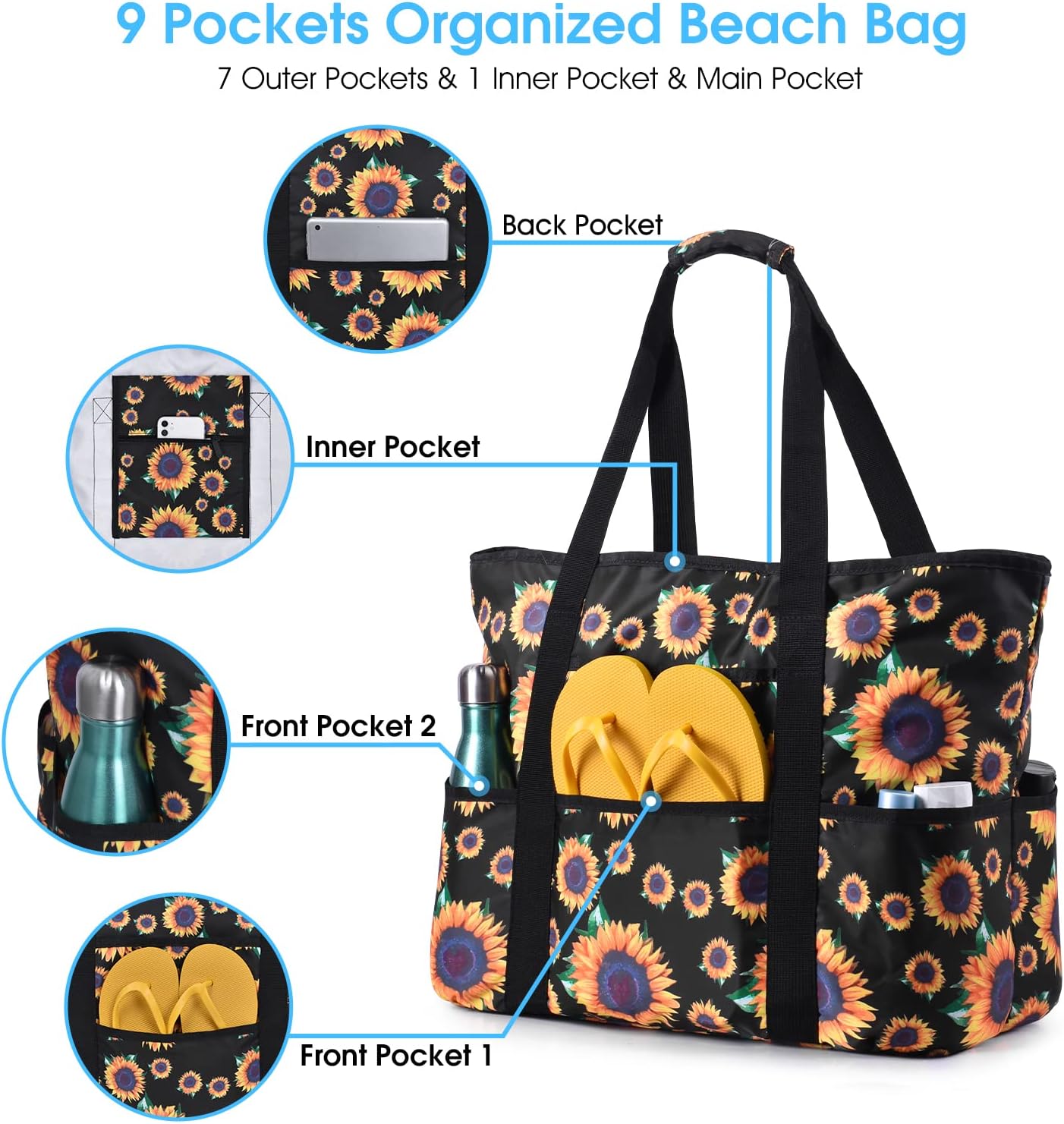 Large Beach Tote Bag for Women – обзор и цена Tote Bag Beach