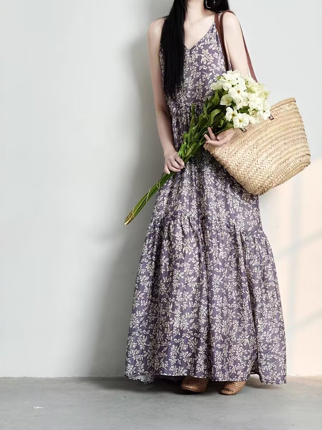 Elegant Japanese Style plus Si – обзор и цена Linen Dress Wrap