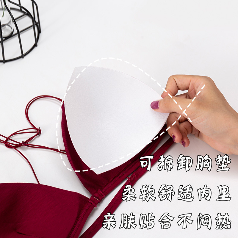 3D Sexy Lingerie Sport Bra Top – обзор и цена Bralette Triangle Set