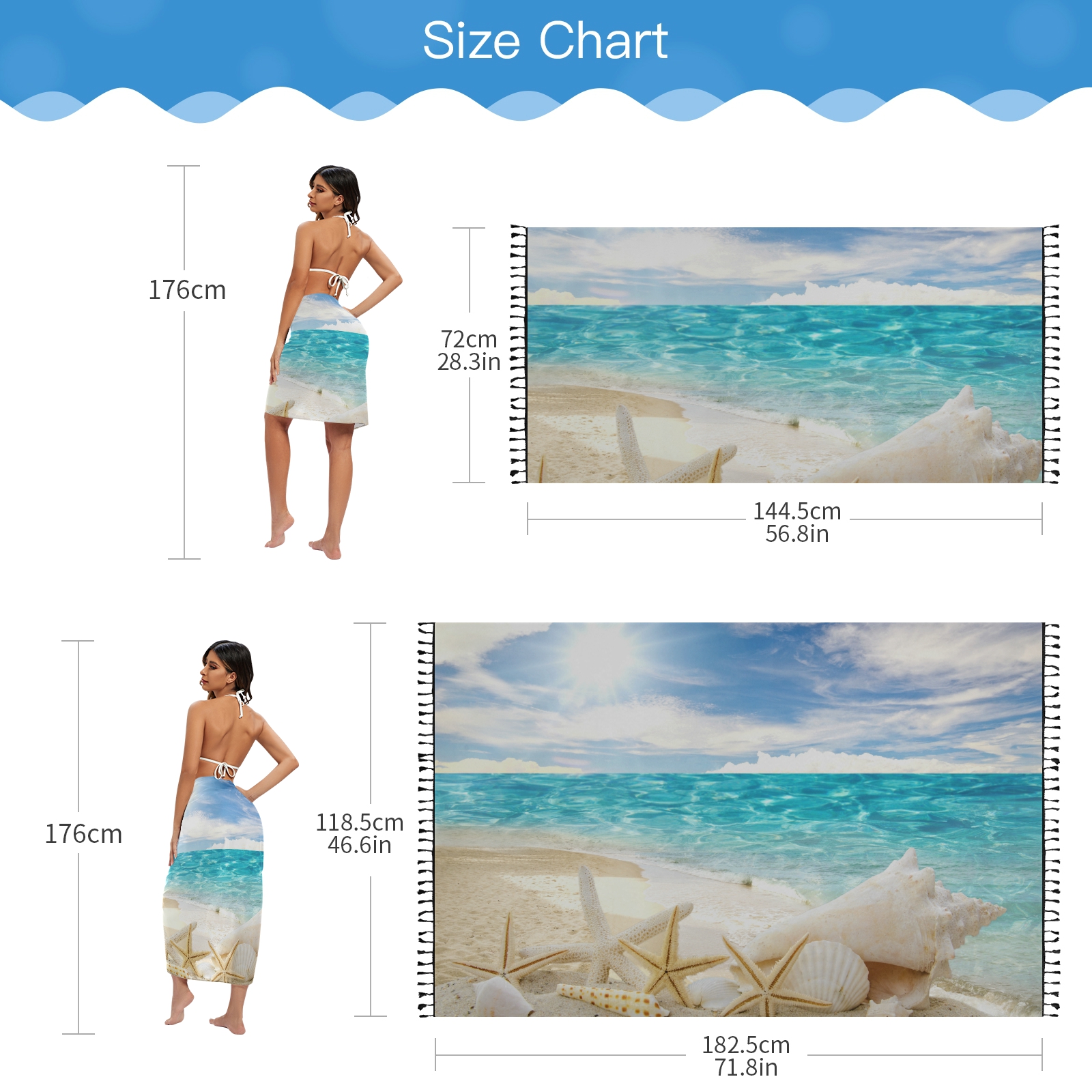 Sexy Women Chiffon Swimwear Pa – обзор и цена Cover Up Kaftan