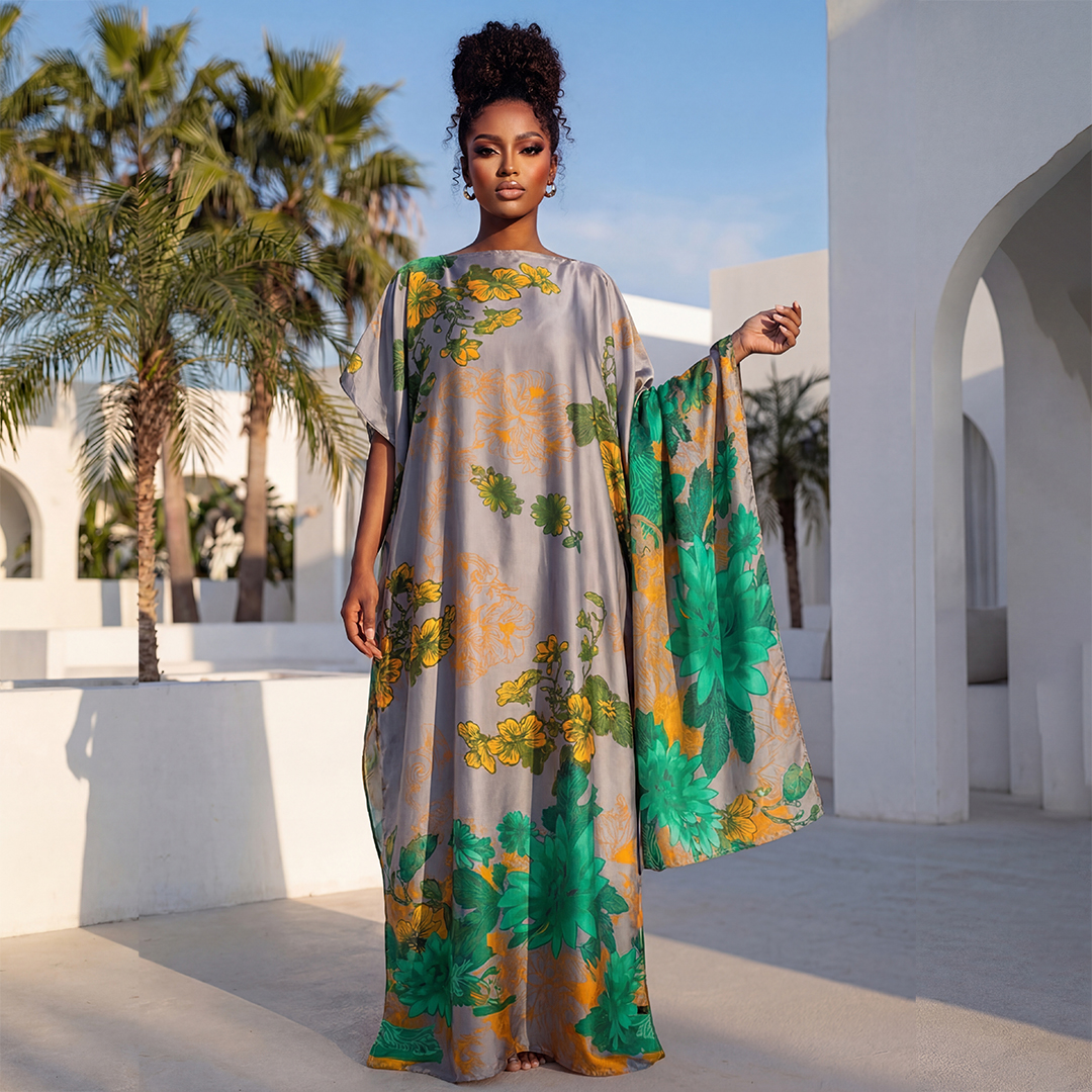 Summer Fashion African Shawl F – обзор и цена Romper Floral Print
