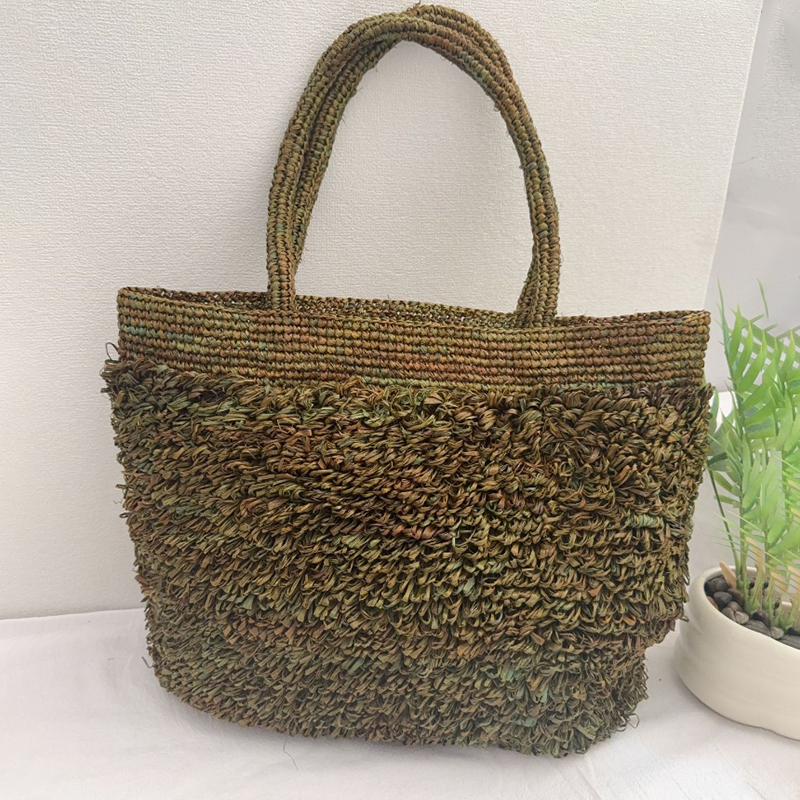 Raffia Hand-crocheted Shoulder – обзор и цена Crochet Bag Raffia