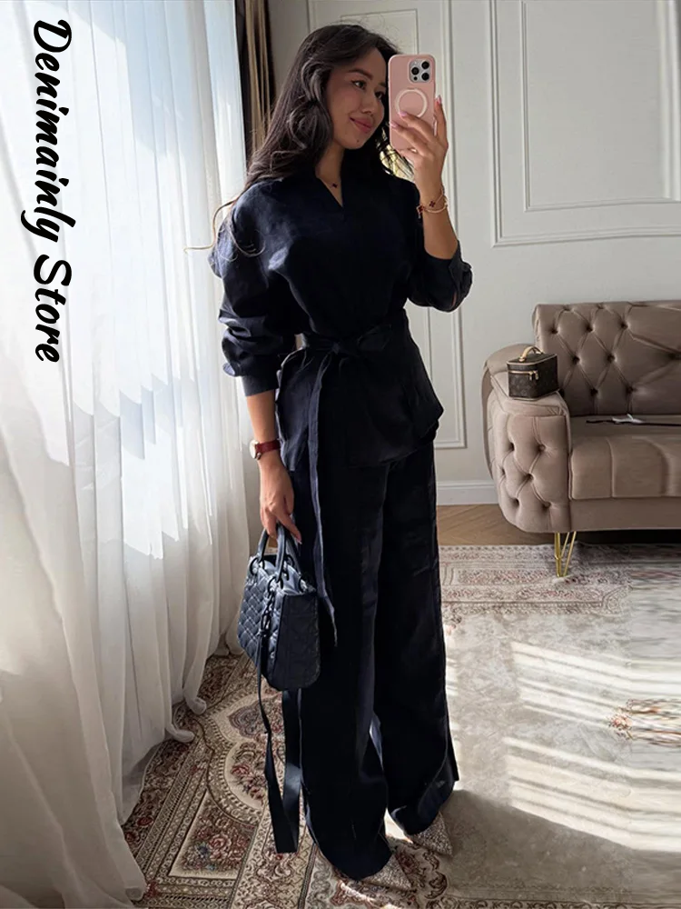 Casual Women's Linen Pants Set – обзор и цена Linen Pant Wide