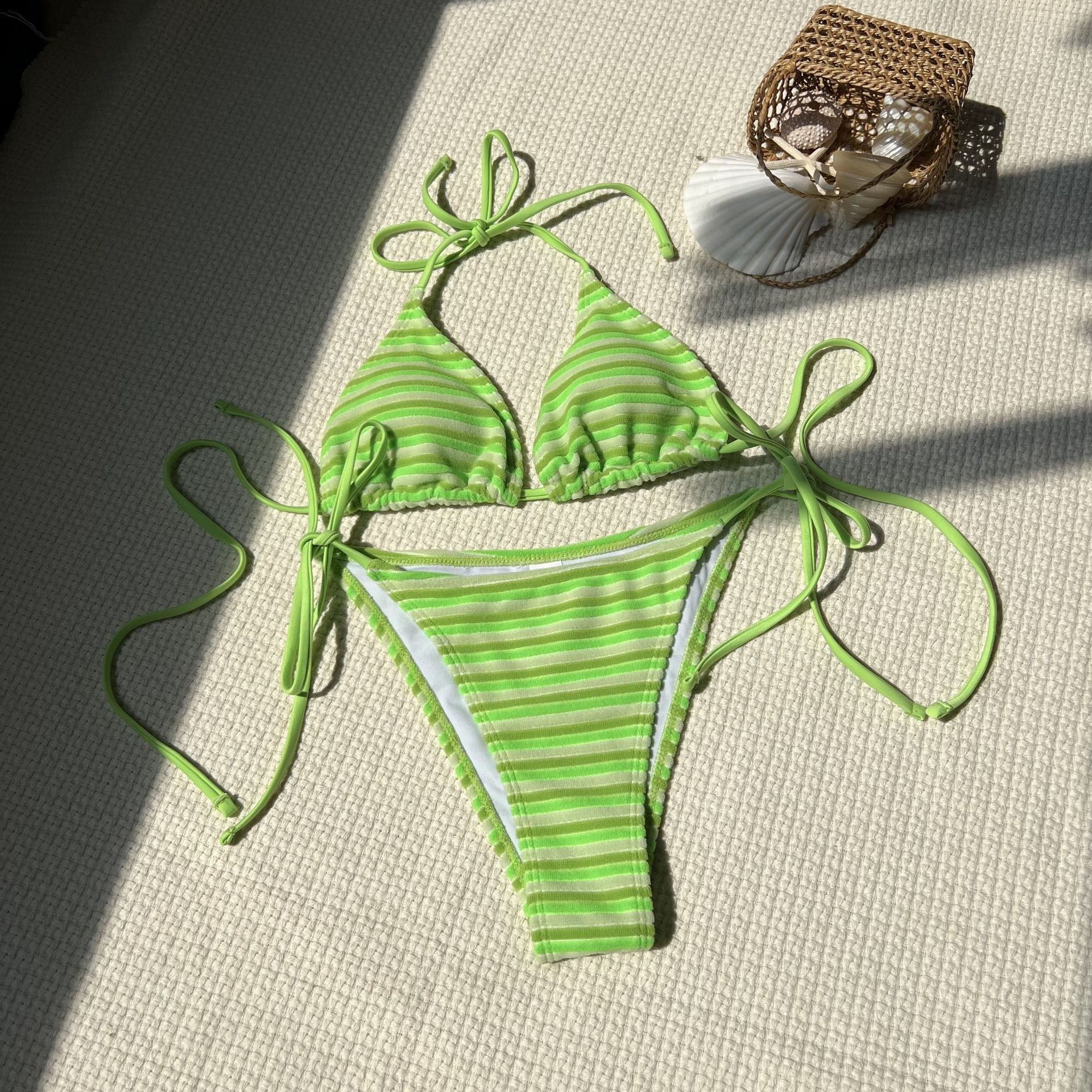 Hot Lingerie Bikini Triangle T – обзор и цена Swimsuit Bikini Ruched
