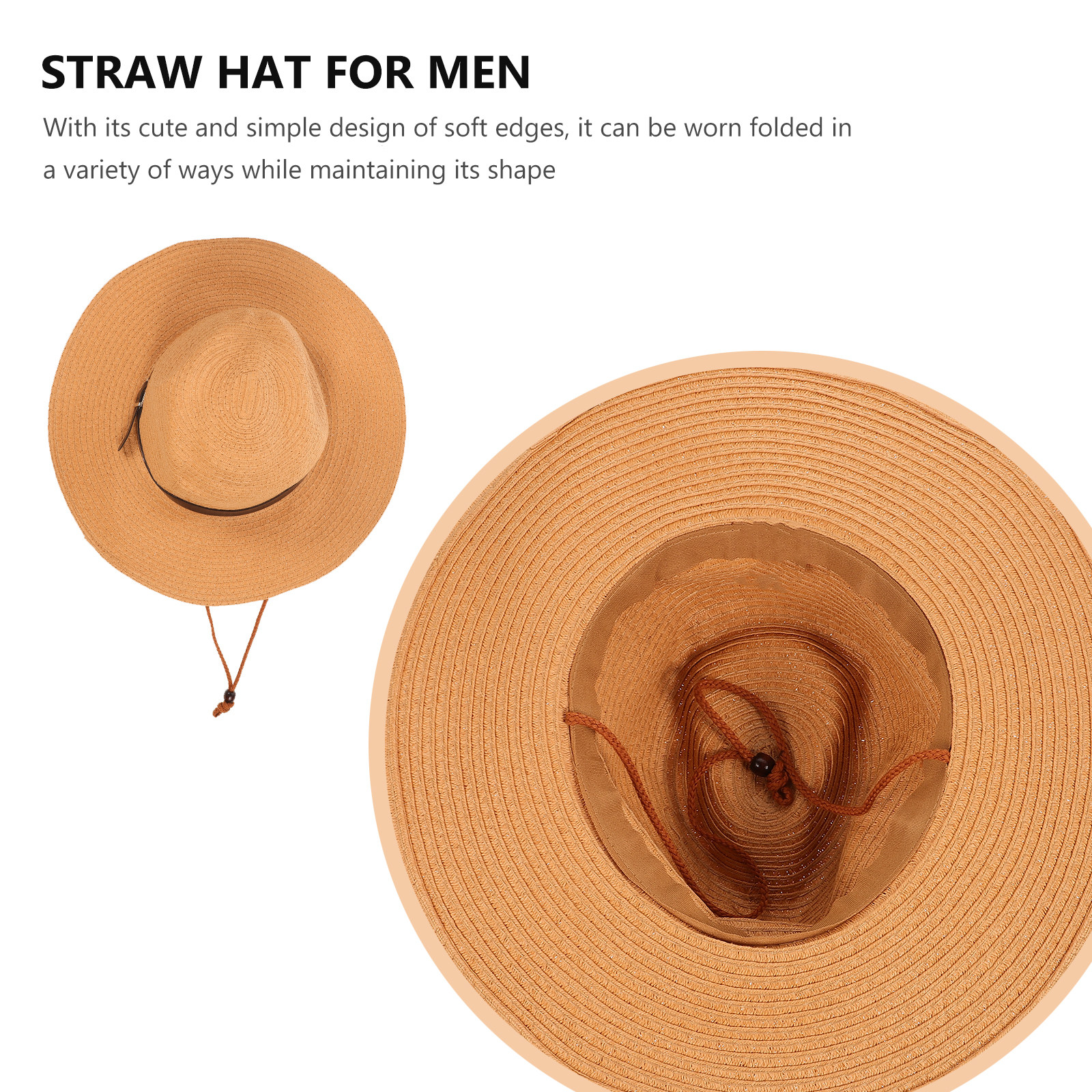 Men Wide Brim Straw Sun Hat Kh – обзор и цена Hat Floppy Wide